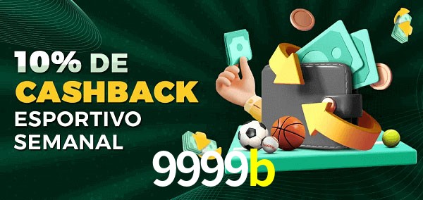 10% de bônus de cashback na 9999b